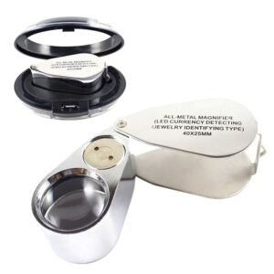 LUPA ENTÓMOLOGICA DE 40x X 25mm