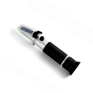 REFRACTÓMETRO OPTICO CON AUTO COMPENSACIÓN DE TEMPERAURA (ATC) DE 0 A 80 °BRIX.