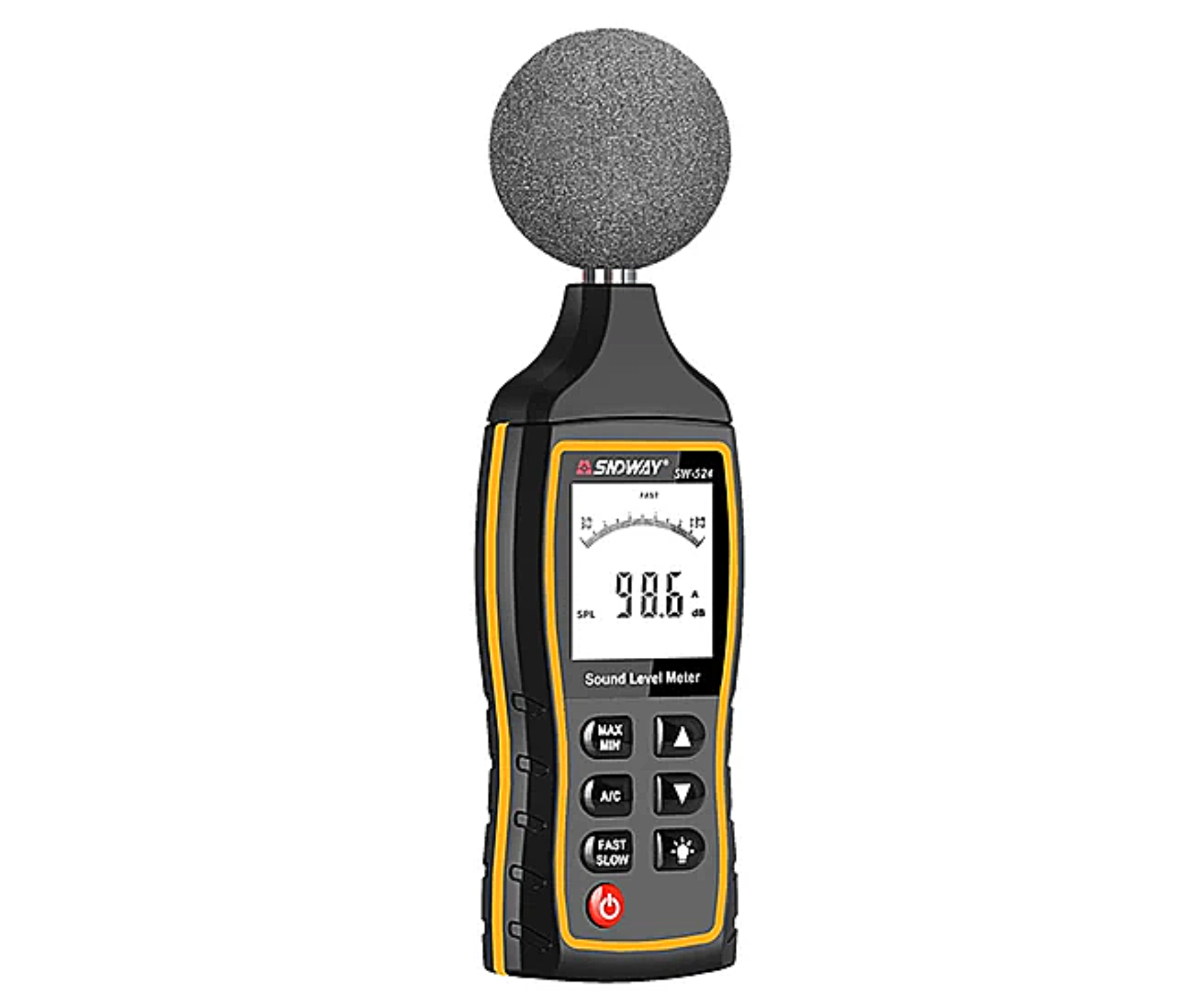 SONÓMETRO DIGITAL, DECIBELÍMETRO – SW-523