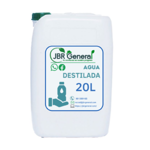 AGUA DESTILADA DE 20 LITROS