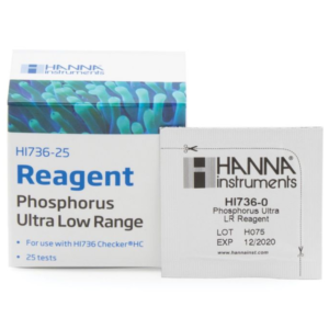 REACTIVOS DE FÓSFORO RANGO ULTRA BAJO PARA CHECKER® HC (HI 736-25)