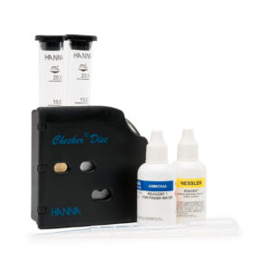PRUEBA DE AMONIACO PARA AGUA DULCE CON DISCO CHECKER® KIT X 100 - HI38049