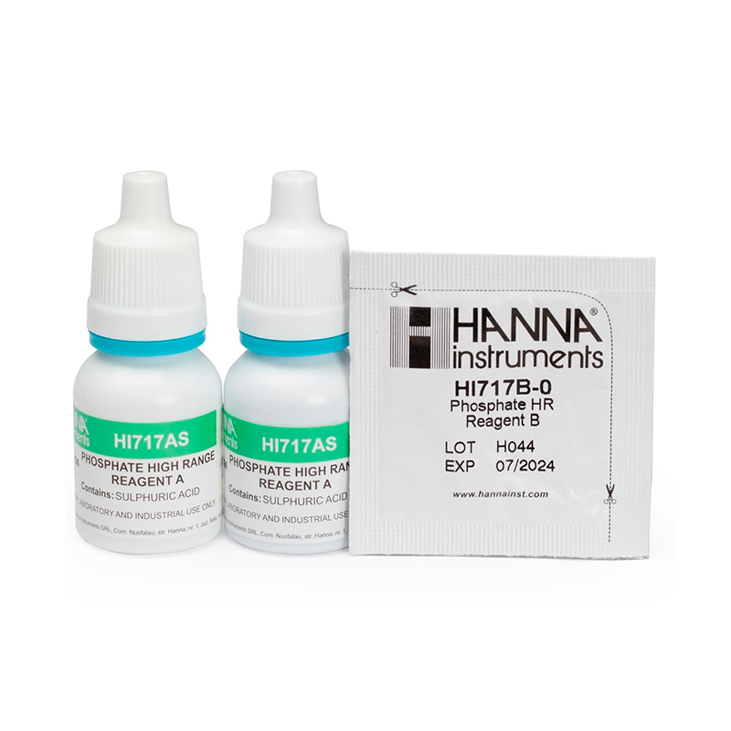 TEST REACTIVO DE FOSFATO HIGH RANGE CHECKER® X 40 PRUEBAS (HI717-25)