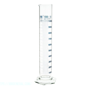 PROBETA GRADUADA DE VIDRIO DE 1000ML