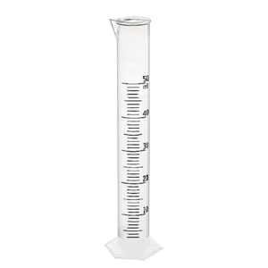 PROBETA GRADUADA DE VIDRIO DE 50ML
